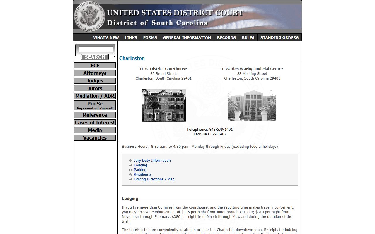 Clarendon County probate records federal court distinction